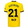 Officiële Voetbalshirt Borussia Dortmund Malen 21 Thuis 2023-24 - Heren